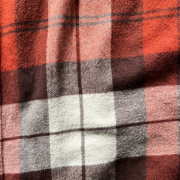 Levi’s Button-Up Flannel (Orange) - Men’s XL - Picture 6 of 7